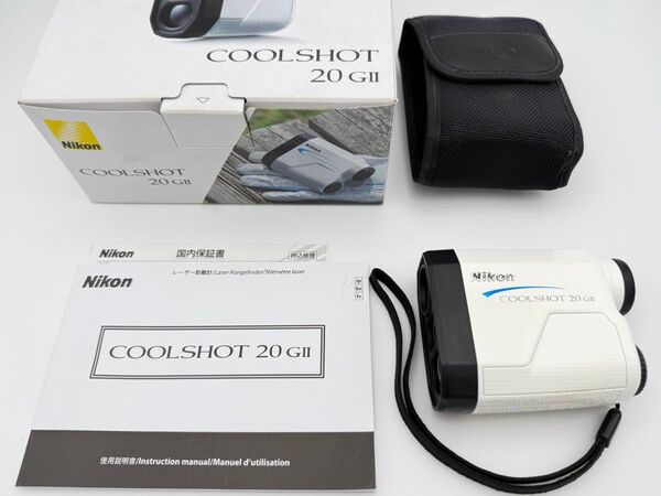 Nikon COOLSHOT 20 GII ニコン クールショット ゴルフ用レーザー距離計