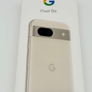 【美品】Google Pixel 8a Porcelain SIMフリー 128GB ポーセリン