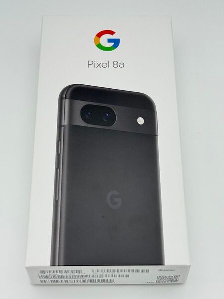 【美品】Google Pixel 8a Obsidian SIMフリー 128GB オブシディアン 黒