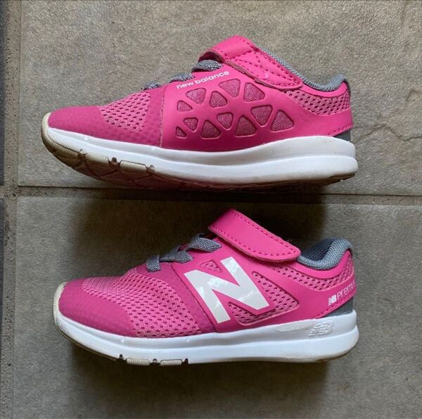 New Balance キッズスニーカー ピンク 14cm