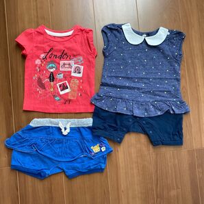 babyGAP ベビー服 トップス パンツ カバーオール セット 70 女の子