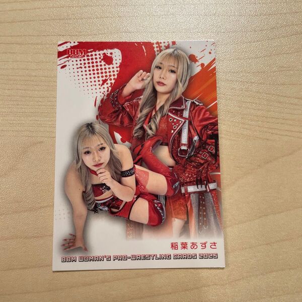 BBM 2025 女子プロレス 稲葉あずさ レギュラーカード