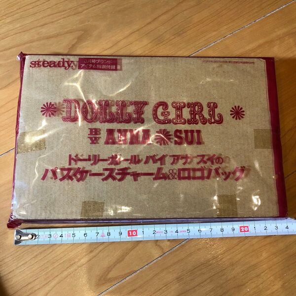 steady. 3月号付録 DOLLY GIRL by ANNA SUI