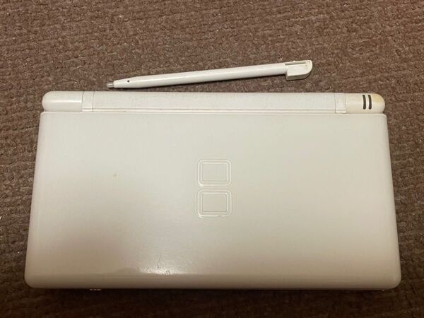 ②ジャンク品 液晶無傷 ニンテンドーDS Lite クリスタルホワイト 本体 任天堂 DS Nintendo カセット起動OK