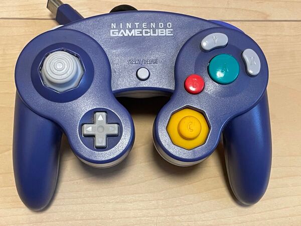 美品 動作良好 GC ゲームキューブ コントローラー バイオレット DOL-003