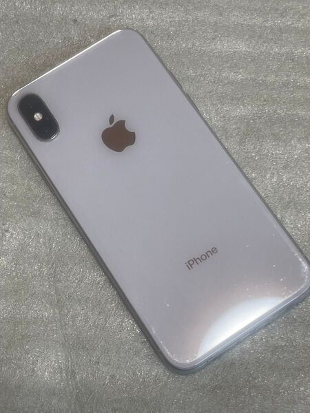 動作良好 概ね美品 SIMフリー iPhone X 64GB A1902 NQAX2J/A ホワイト 最大容量100%