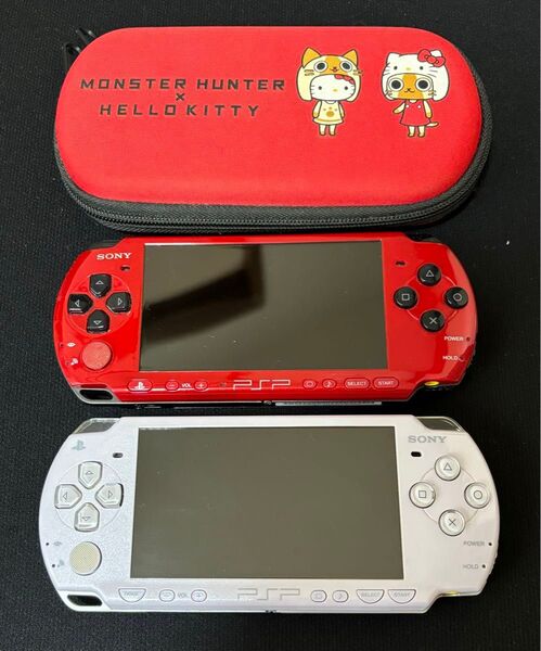 SONY PSP 3000 2000 まとめ 限定カラーレッド メモリースティック