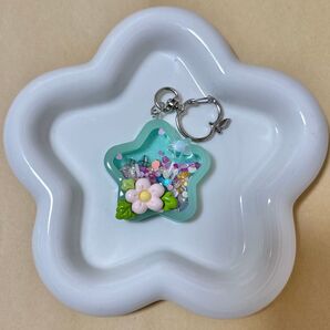 シェイカーキーホルダー シャカシャカキーホルダー レジン ハンドメイド キッズ 子供 プレゼント ⑤