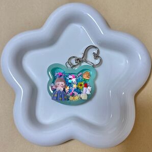 シェイカーキーホルダー シャカシャカキーホルダー レジン ハンドメイド キッズ 子供 プレゼント ⑨