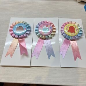 nicolino 缶バッジ 3個セット モンブラン クリームソーダ たこさんウィンナー