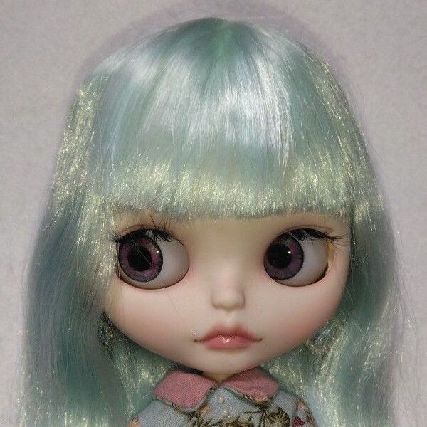 カスタムアイシードール 作家様 ミントブルー