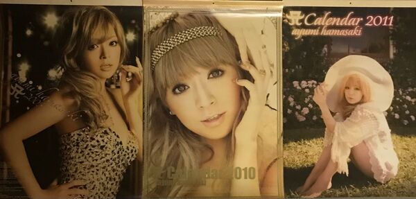 浜崎あゆみ 2009年2010年2011年 カレンダー
