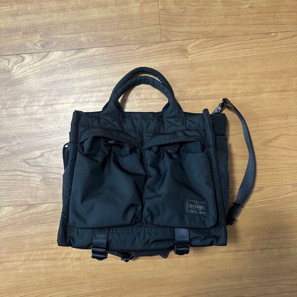 PORTER ポーター / SENSES TOTE BAG(S) ブラック ショルダーバッグ