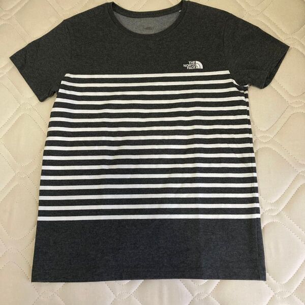 THE NORTH FACE ボーダー柄Tシャツ レディースMサイズ