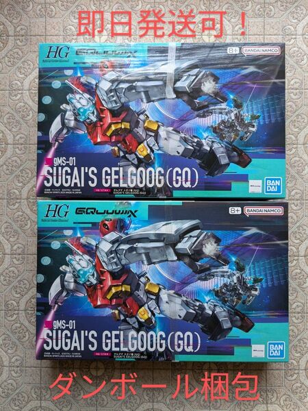 HG ゲルググ スガイ機(GQ) GQuuuuuuX 新品未組立 2個セット
