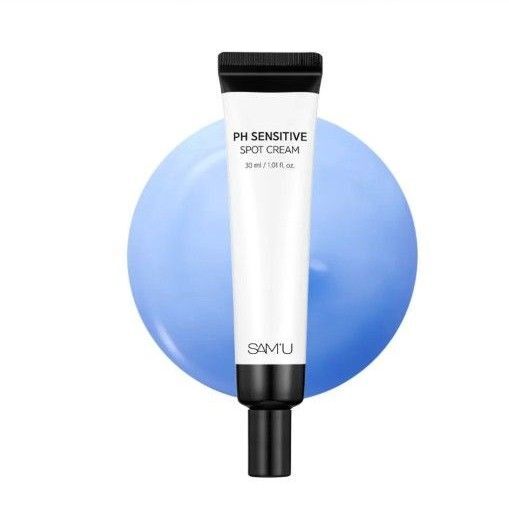 サミュ phスポットクリーム 保湿 クリーム ニキビ セラミド 水分 センシティブスポットクリーム 30ml 敏感肌 肌荒れ 鎮静