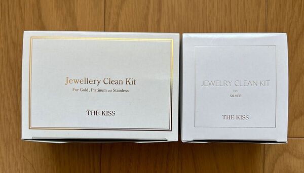 THE KISS ジュエリークリーニングキット ゴールド・プラチナ・ステンレス用 シルバー用 2個セット 未使用