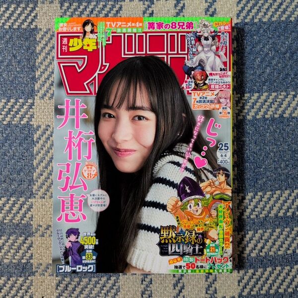 週刊少年マガジン 25年25号 井桁弘恵