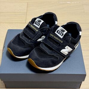 New Balance 996 スニーカー キッズ ブラック 15.5cm