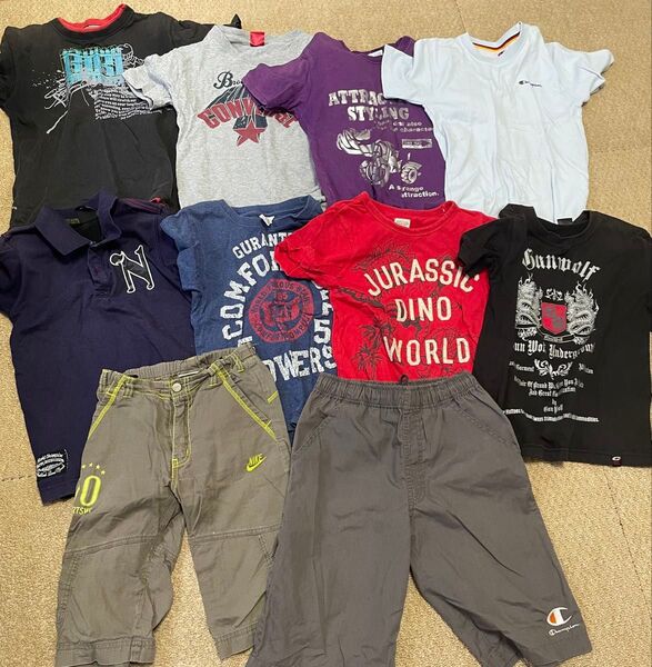男の子 130 夏服 Tシャツ まとめ売り