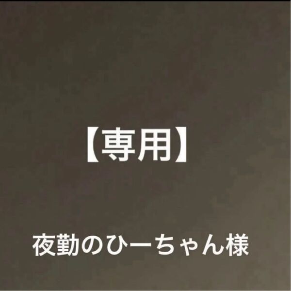 【専用】夜勤のひーちゃん様