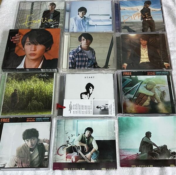 玉木宏CDまとめて10枚 貴重『Bridge 《初回限定生産盤》 《CD+DVD+PHOTO BOOK》』あり ポストカード付