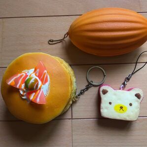 スクイーズ 3つ セット パン パンケーキ