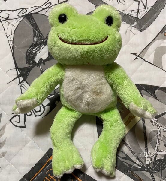 かえるのピクルス ぬいぐるみ マスコット 緑 グリーン
