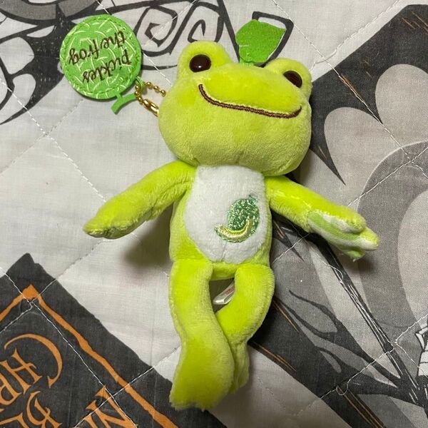 かえるのピクルス ぬいぐるみ マスコット キーホルダー メロン