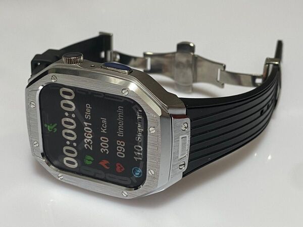 アップルウォッチ カバー ベルト Apple Watch ケース バンド 45mm 44mm