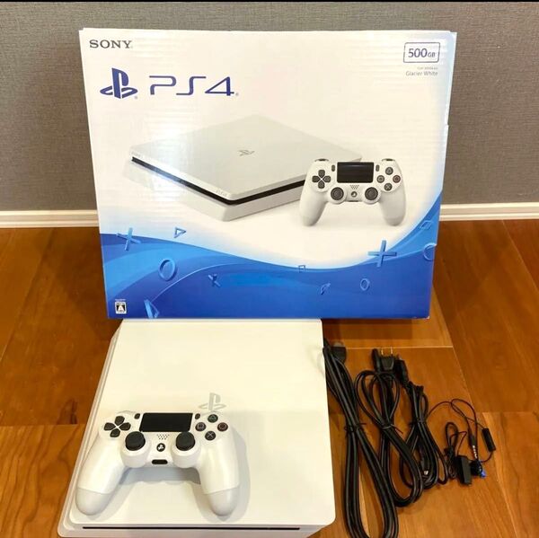 【美品】PlayStation4 500GB Glacier White