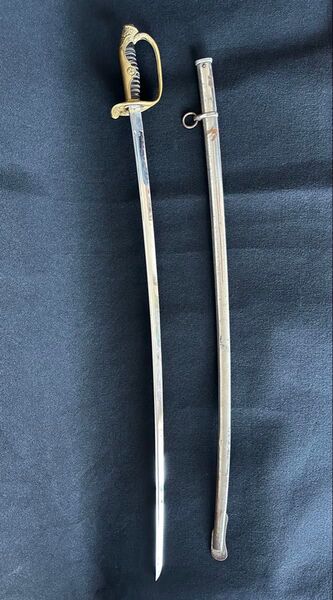 模造刀 指揮刀 軍刀 日本軍 全長約95cm LE15
