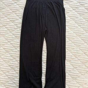 マタニティ フレア レギンスパンツ 夏