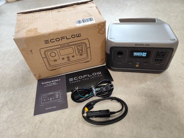 ECOFLOW RIVER 2 ポータブル電源 グレー