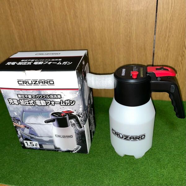 新品★ コメリ CRUZARD 充電式 電動ガン 1.5L 電動フォームガン