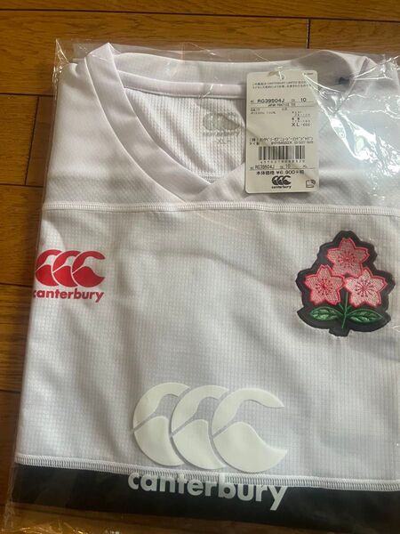 新品未着用!CANTERBURY カンタベリー ラグビー シャツ サイズXL