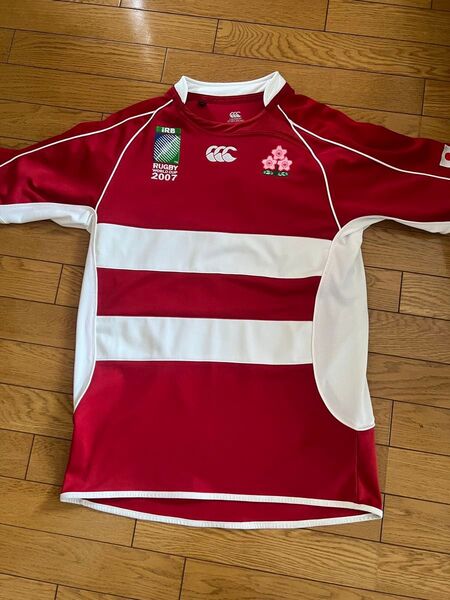 CANTERBURY カンタベリー ラグビー 2007 ワールドカップ 日本代表 レプリカジャージ Lサイズ (美品)