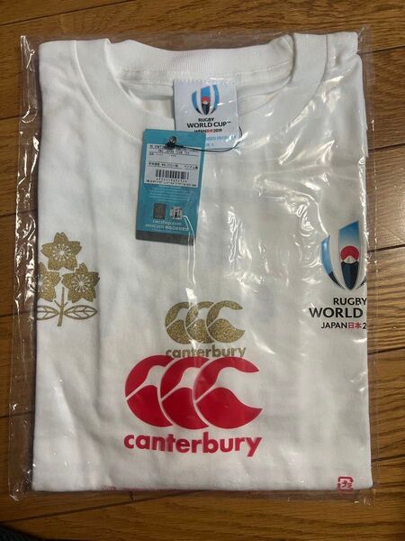 CANTERBURY ラグビー ワールドカップ2019 日本代表 メモリアル Tシャツ サイズL