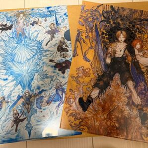 天野喜孝 WATER WARRIOR HERO クリアファイル FF10