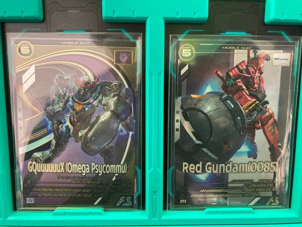 アーセナルベース ジークアクスUレア 赤いガンダムPレア FQ01 2枚セット
