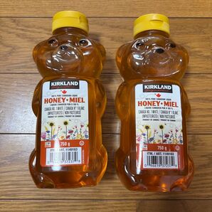 蜂蜜コストコ カークランド ハニーベアー 750g×2個