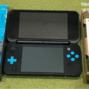 Newニンテンドー2DSLL ブラック ターコイズ