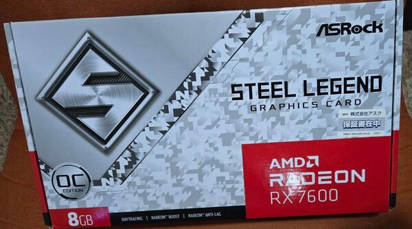 AMD Radeon Steel Legend RX 7600 8GB OC