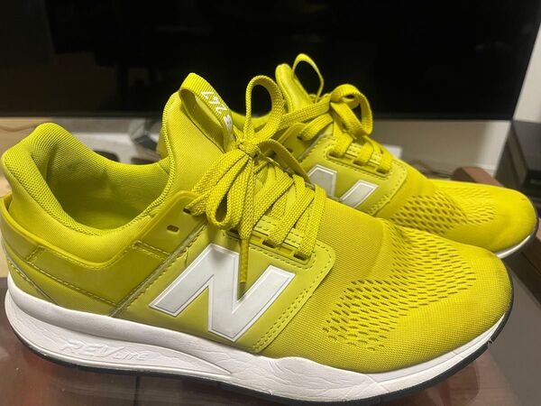 New Balance ニュースバランス 247 イエロー 28cm