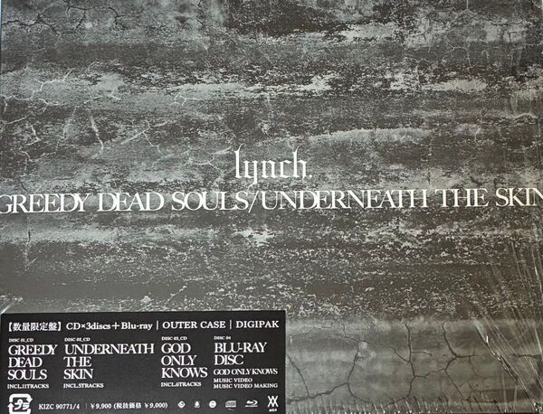 lynch / GREEDY DEAD SOULS / UNDERNEATH THE SKIN (3CD+Blu-ray)