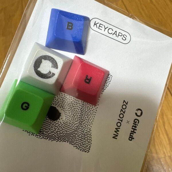 GitHub x ZOZOTOWN キーキャップ GH-09