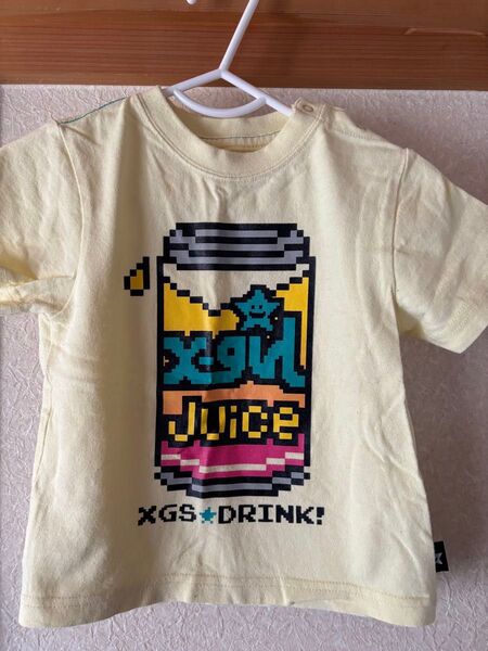 X-girl stages Tシャツ イエロー系 3T(95cm)