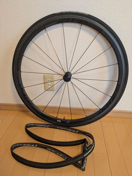 ZIPP202チューブラー新型ハブフロントのみ 使用少 コルサスピード2本付