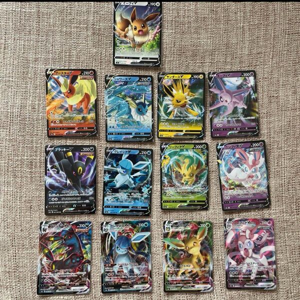 ポケモンカード イーブイヒーローズ ブイズ12種 RR RRR コンプ +イーブイV1種