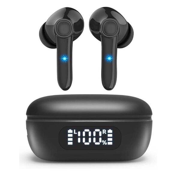 bluetooth ワイヤレスイヤホン Bluetooth5.4 ノイズキャンセリング ハンズフリー通話 ノイズキャンセリング